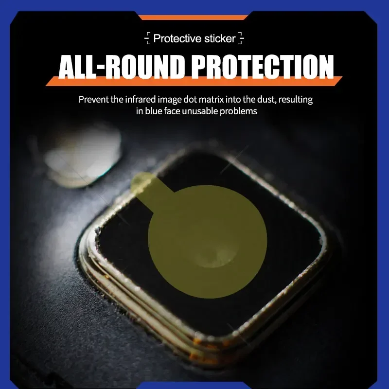 7mm 12mm Camera Protection Sticker For Phone Camera Protection Sticker Front Rear Infrared Camera Face Dustproof Protection Tape