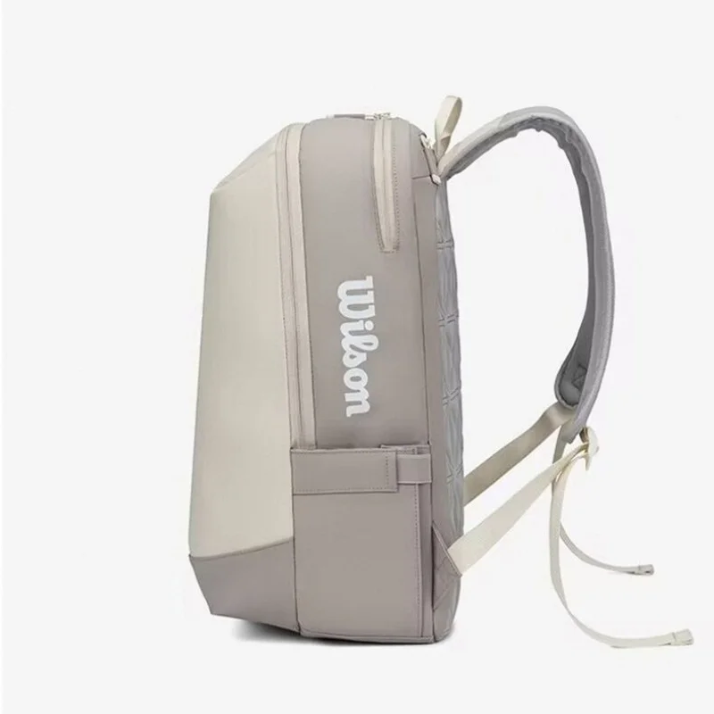 Wilson Tennis Backpack Super Tour French Open Large Capacity Professional Tennis Racquet Bag with Separate Shoe Compartment - Image 2