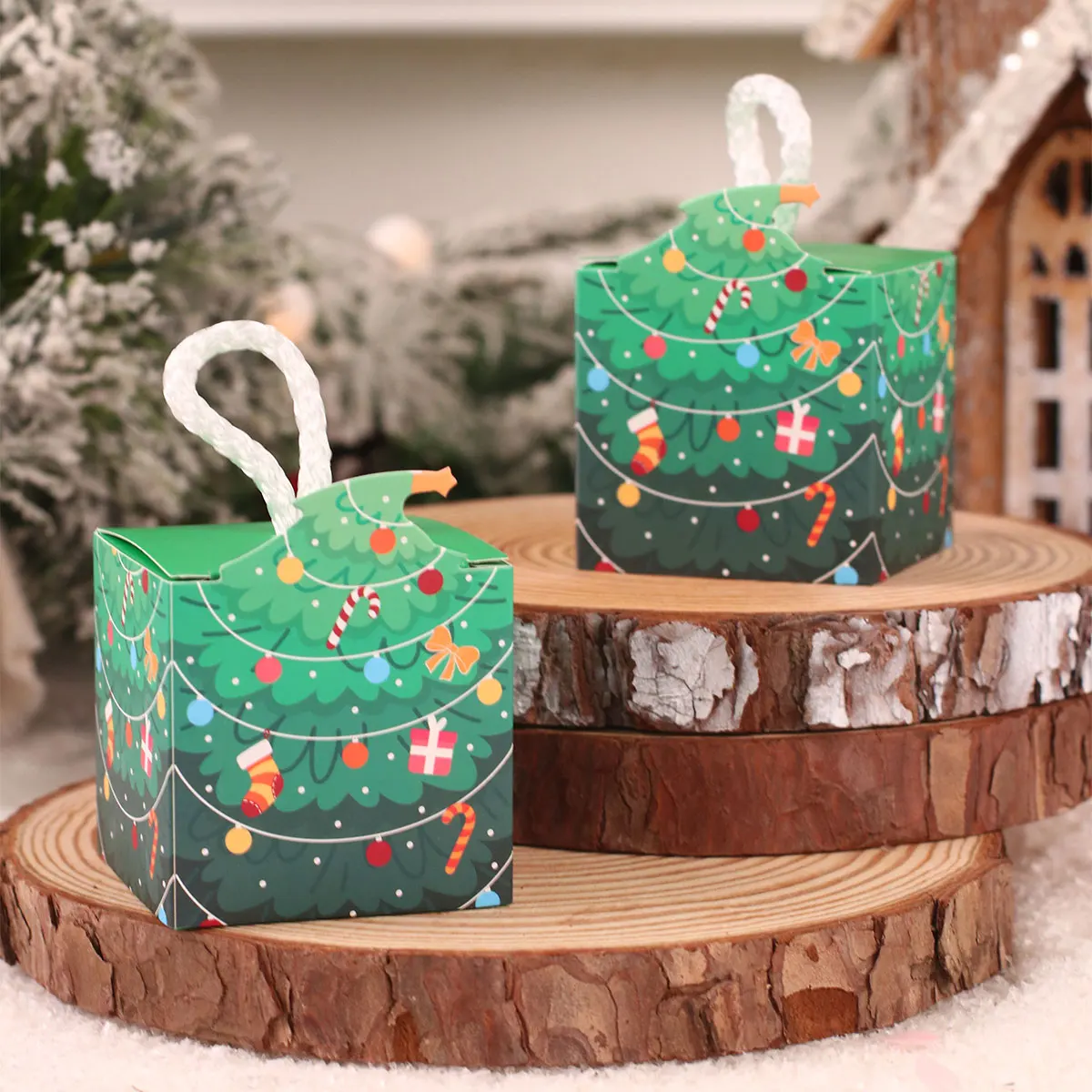 

Christmas Tree Candy Box Merry Christmas Decorations For Home Santa Claus Xmas Ornament Navidad 2023 Happy New Year Gift 2024