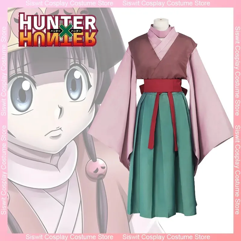 

Anime Hunter X Hunter Alluka Zoldyck Aruka Zoldik Cosplay Costumes Coat Clothing Accessories Full Set Carnival Party Dress Up