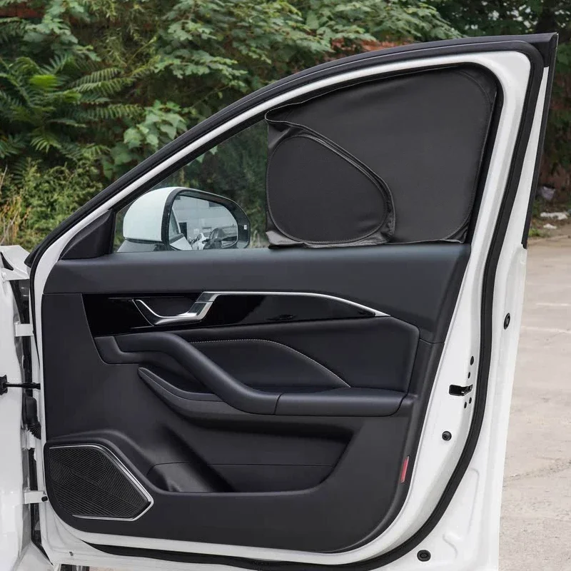 

Для FAW BESTUNE B70 2021-2026 Автомобильный черный оконный солнцезащитный козырек с защитой от УФ-лучей, теплоизоляционная защитная крышка, аксессуар для интерьера