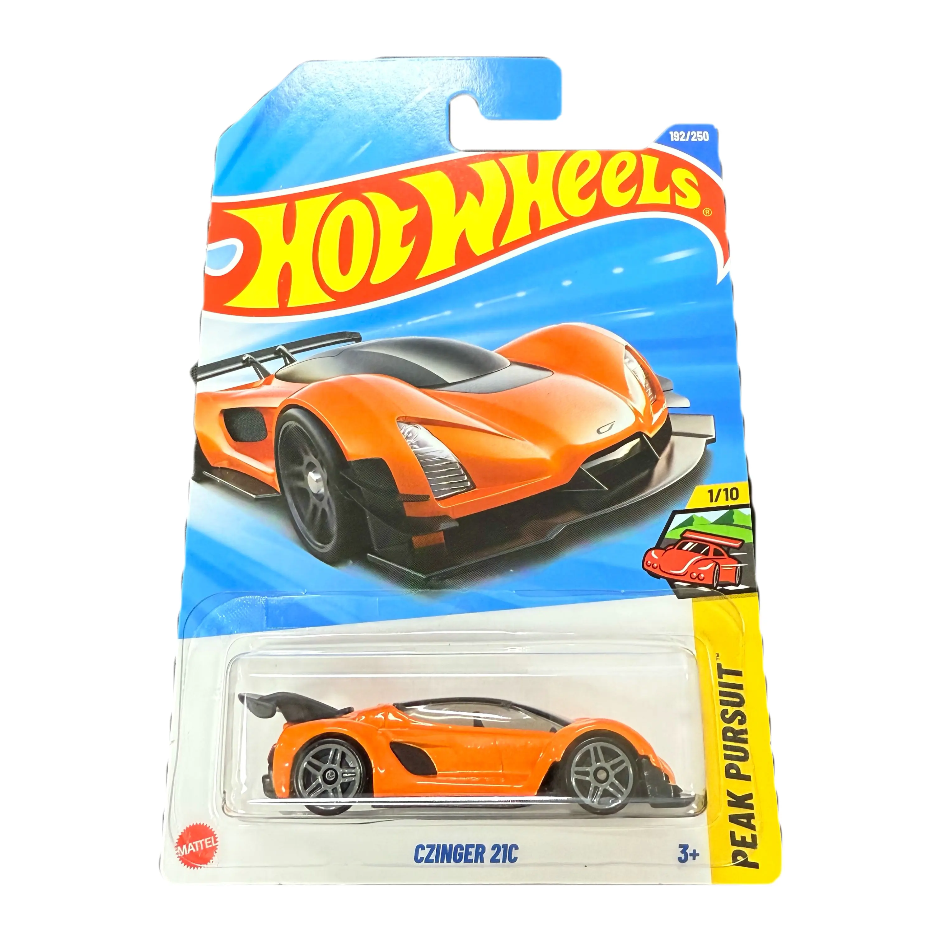 

2025-192 Hot Wheels Cars Czinger 21C 1/64 Коллекция металлических литых моделей игрушечных транспортных средств