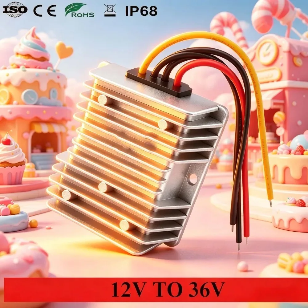 DC-DC 12V to 36V 2A 3A 5A 8A Step Up Converter for car led 24V to 36V 8A Boost Converter 9-30V to 36V Step Up DC DC Boost Module
