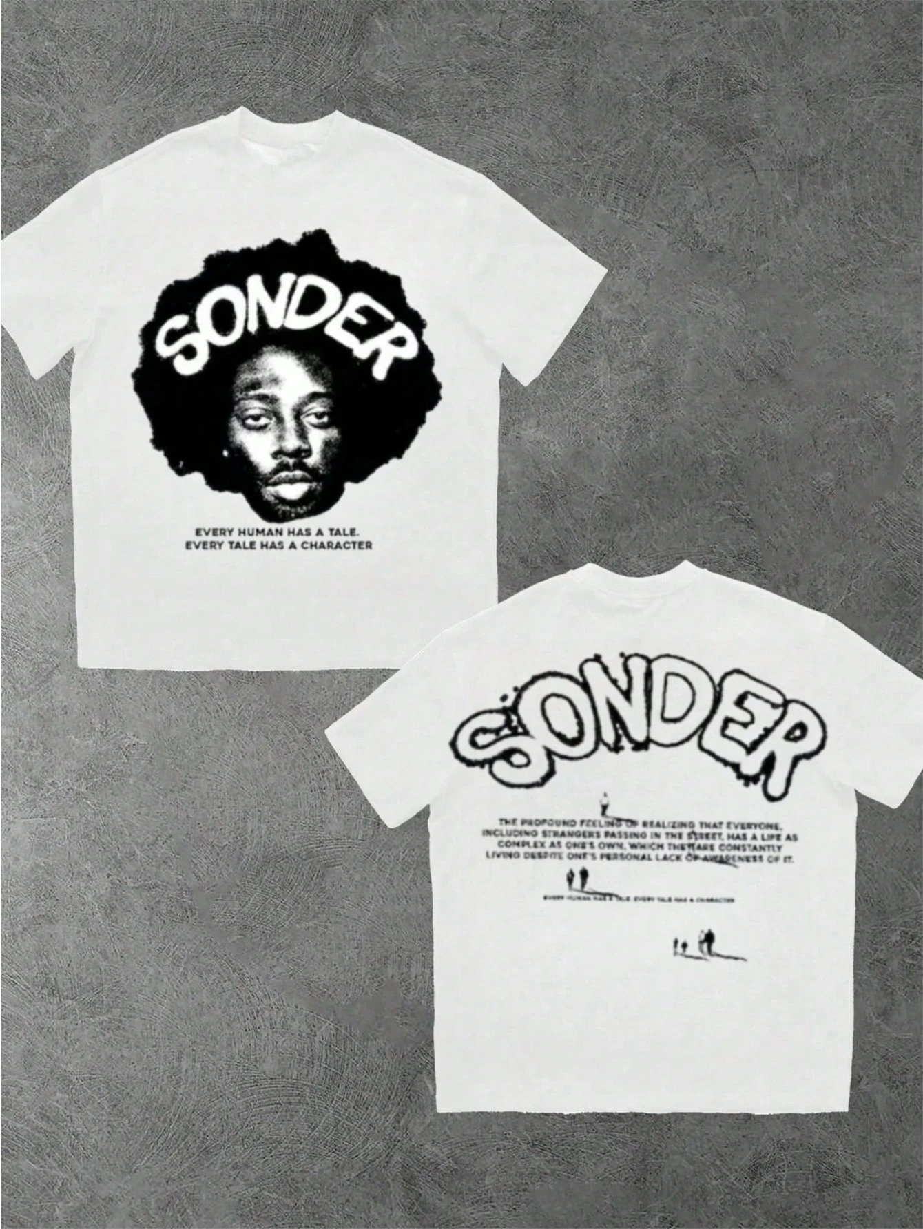 Sonder Brent Faiya.Z Casual Print Summer T-shirt Comfortable And Versatile Letter Pattern Cotton Tee Casual Retro Y2K Tee Tops