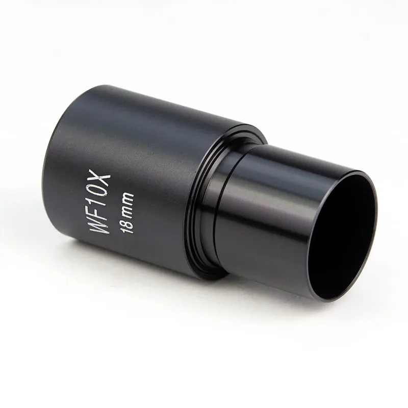 Microscopio biologico 10X Ampio Campo Oculare Lente In Vetro Ottico di WF10X Dimensioni di Montaggio 23.2 millimetri 2 PCS