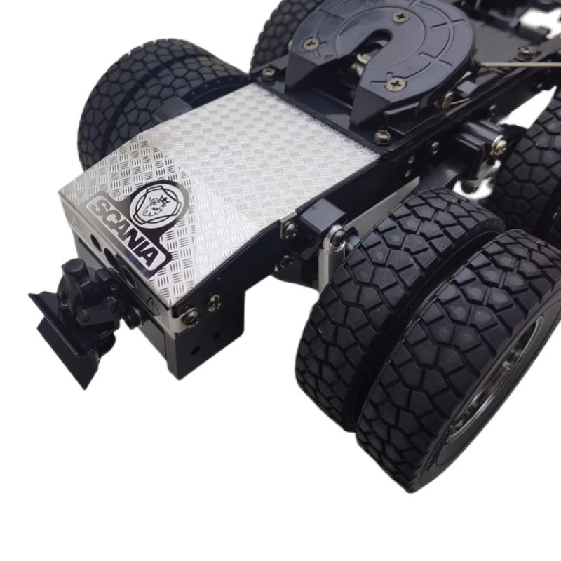 Anti-skid Board Decoration Plate For 1/14 Tamiya RC Truck for Scania 770s 56371 Tractor Tamiya LESU Tractor Upgrades
