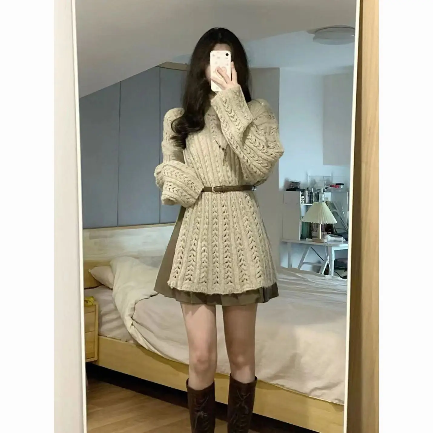 

Sweaters Jumpers Pullovers Woman Oversize Sport Velvet Notched Collaring Fitted BF Y2K Work Business Professional Classic Formal