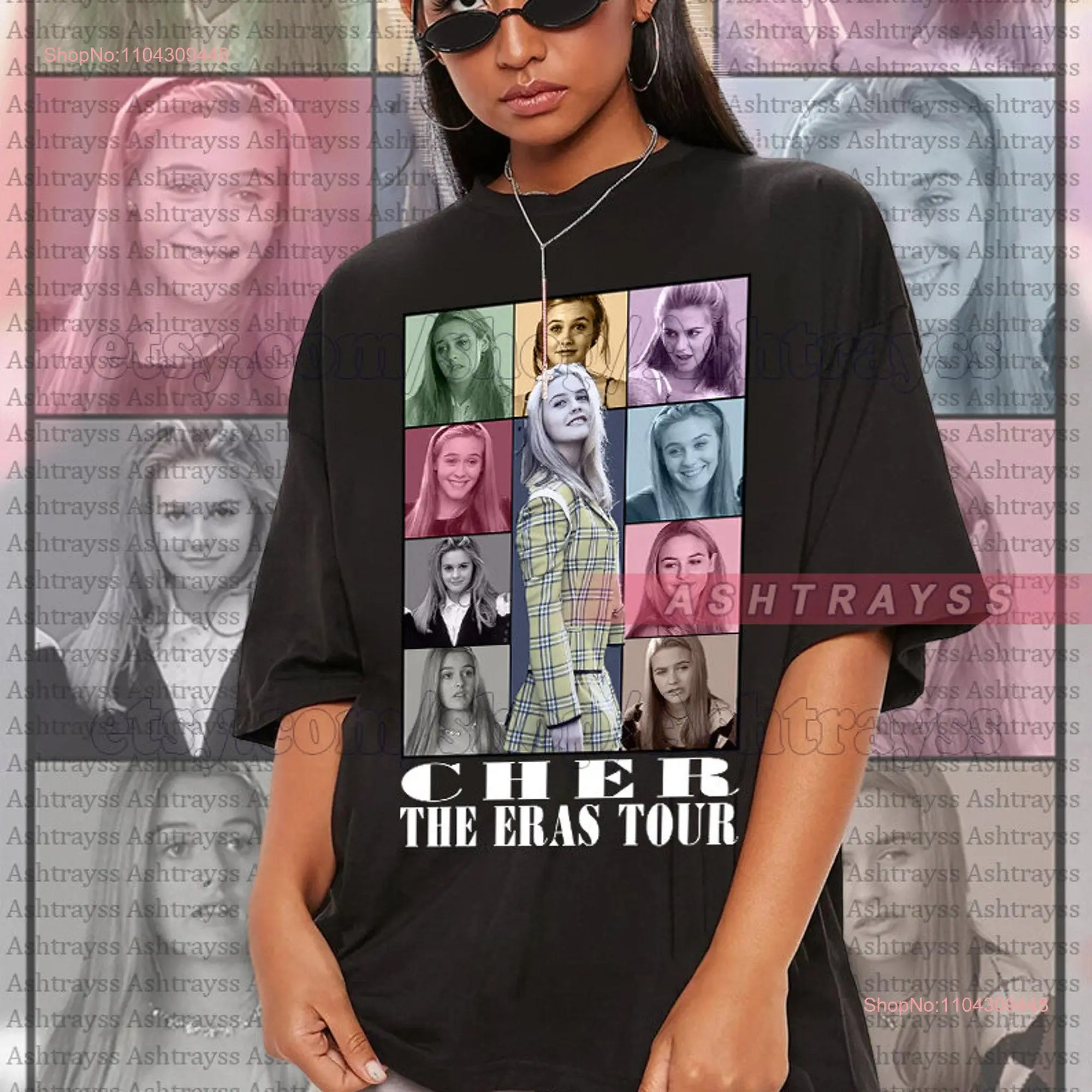 Cher Horowitz T Shirt Alicia Silverstone The Eras Tour long or short sleeves