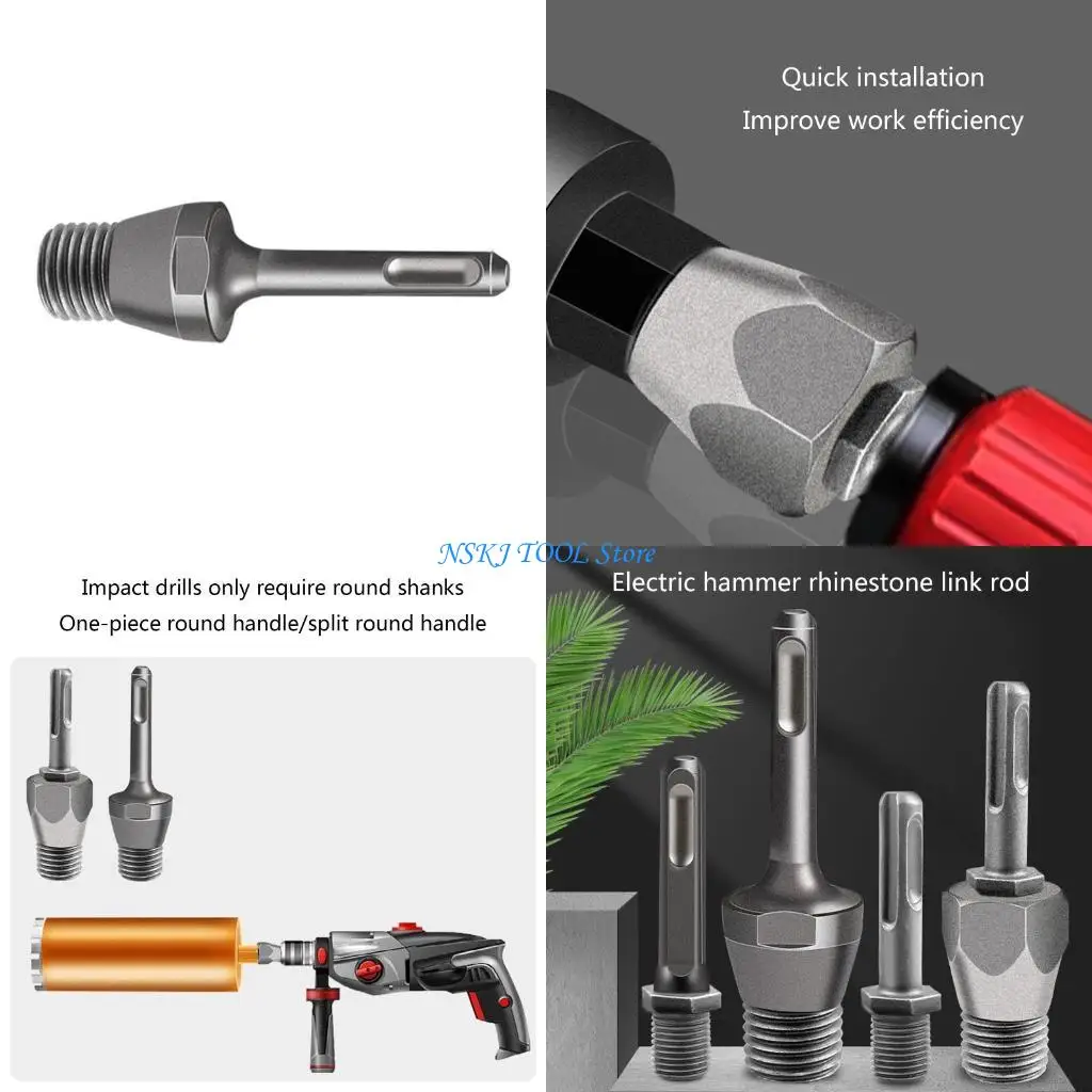 L8RC Hammer drill Bits For Electric Hammer Drill Bit Accessories Steel