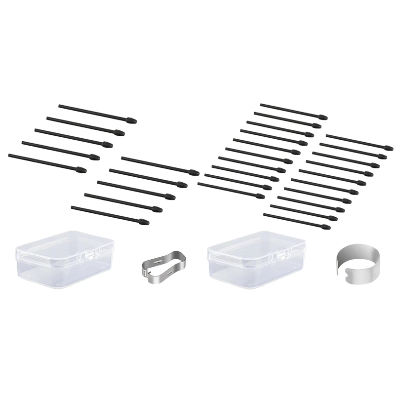 Punte di ricambio per penna Notevole 2 penne: sensibilità alla pressione 4096 e supporto per scrittura inclinabile, con strumento per la rimozione dei pennini