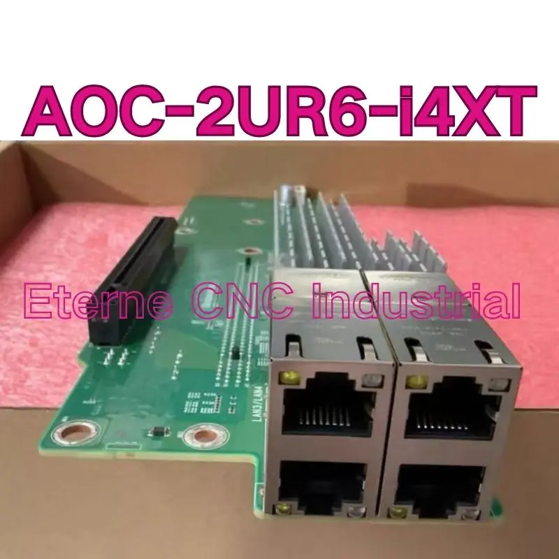 Quick delivery of AOC-2UR6-i4XT four port 10 Gigabit Ethernet card second-hand brand new