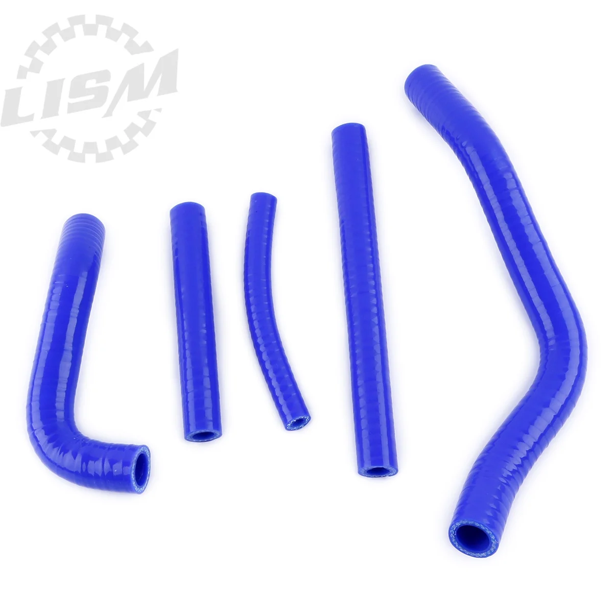 5PCS For 1996-2000 Suzuki RM250 RM 250 Motorcycle 1997 1998 1999 Silicone Radiator Coolant Hose Kit Pipe Replacement Parts 3PLY