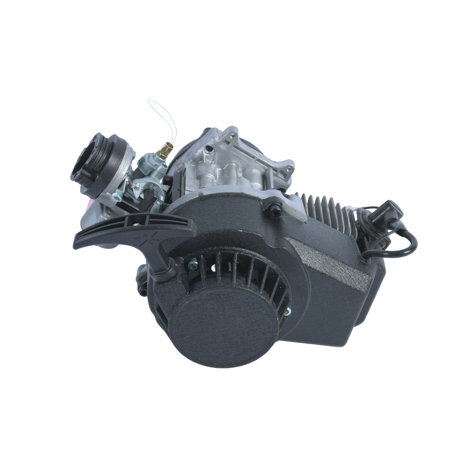 49CC CDI 2-Stroke Pull Start Engine 25H Sprocket Motor Transmission Engine Air Filter Mini Pocket Pit Quad Dirt Bike ATV 4 Wheel