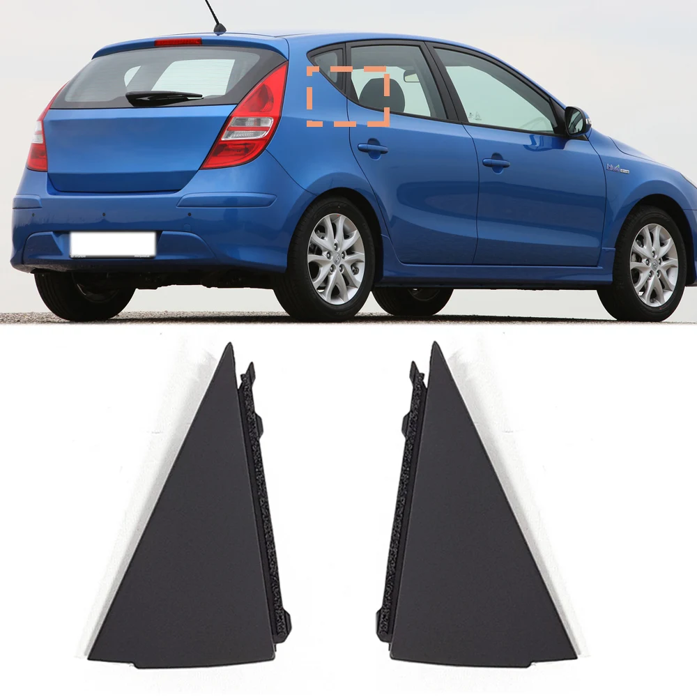 Car Rear Door Delta Left Right  Corner Finish Trim Cover Moulding Assembly For Hyundai i30 2008-2011 838302L200 838402L200