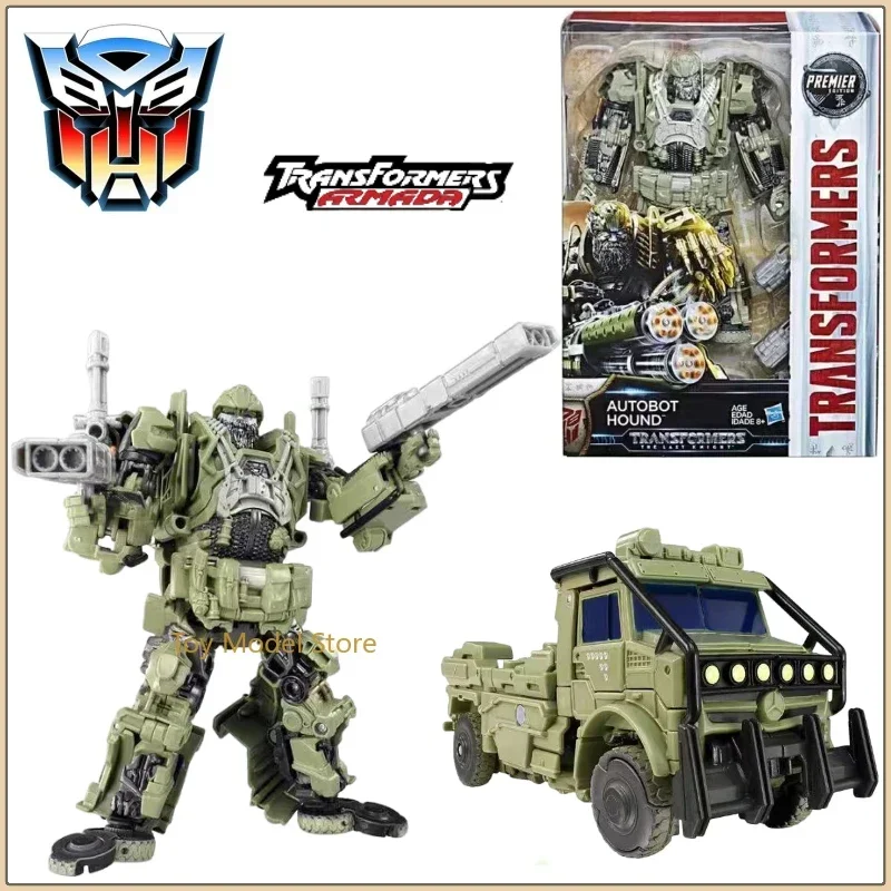 In Stock Transformers Movie 5 American Version TLK Class V Hound Collect Figure Anime Robot Anime Action Models Kid Toys Gifts