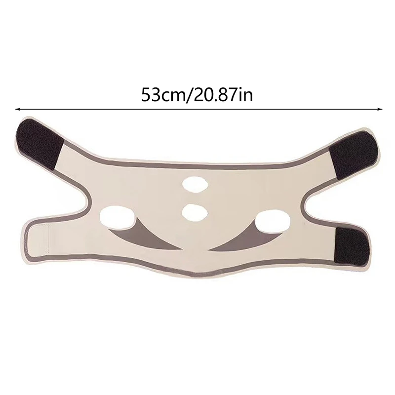 1 قطعة تنفس الخامس الوجه الفرقة الخد رفع وجوه رقيقة حزام تقليل الذقن المزدوجة الخامس خط تشكيل ضمادة المضادة للتجاعيد أداة العناية بالوجه #6