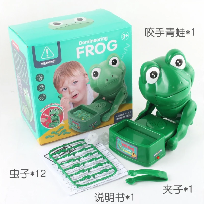 Stealing Bones Biting Hands Frogs Gathering, Pranking, Frogs, Biting Fingers, Toys, New, Peculiar, Parody, Stress Relieving Toys