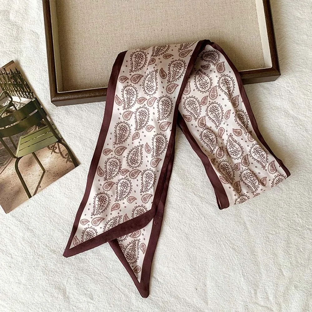 Ceinture imprimée de cajou de Style ethnique, réglable, en PU, rétro, Jacquard, en Polyester, Style bohème, cravate en soie, costume