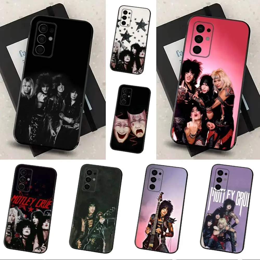 

Band M-MOTLEY C-Crue Rock Phone Case For Samsung Galaxy A73,31,32,72,41,53,52,71,22,5G,Note,J7,8,9 Soft Black Silicone Cover