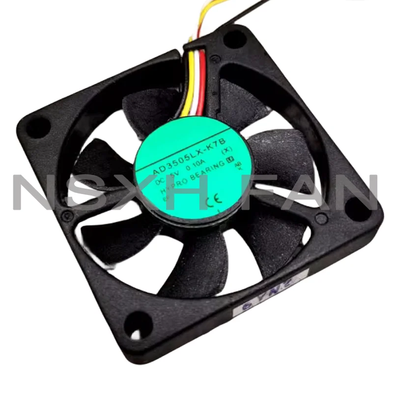 Ventilador de refrigeración con CONTROL de temperatura, AD3505LX-K7B, 5V, 0.10A, 3507, 3,5 CM, 4 cables