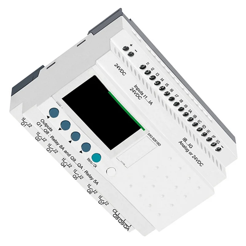 Controlador programável Zelio Logic SR3B261BD de relé inteligente compacto AAAEL