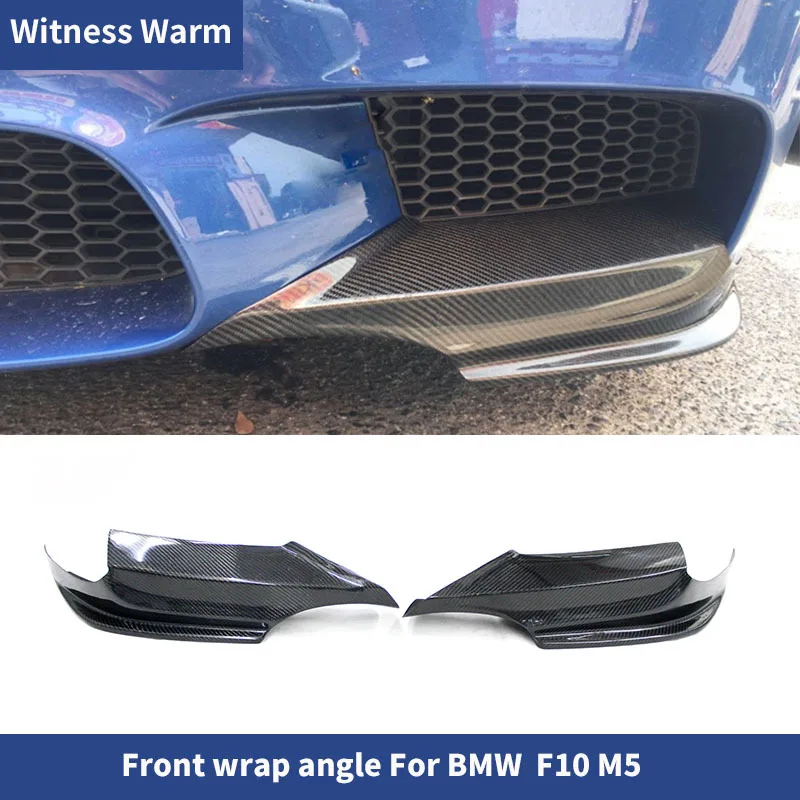 F10 M5 Front Bumper Aprons Side Splitters Car Styling Fit for Bmw 5 Series F10 M5 520i 525i 530i 535i Car Body Kit 2011-2017