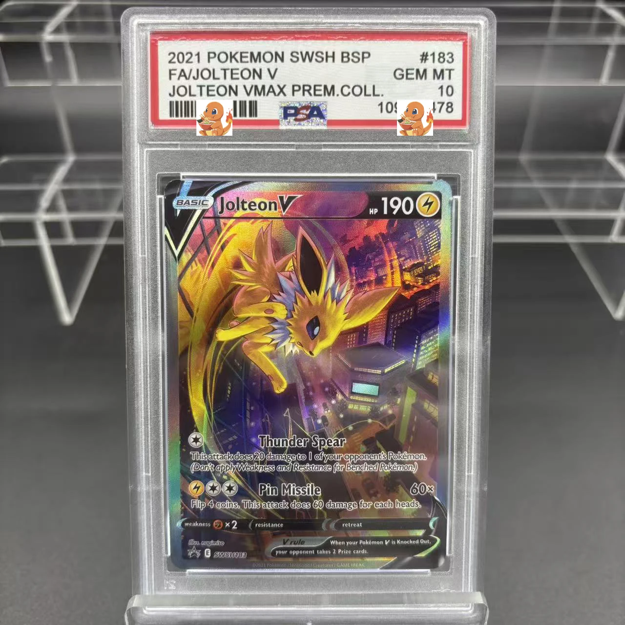 Diy 1 stks/set Pokemon PTCG PSA Mewtwo GX Seismitoad Self Control Verzamelen Handtekening Trading Flash Card Anime Cartoon Gift - afbeelding 1