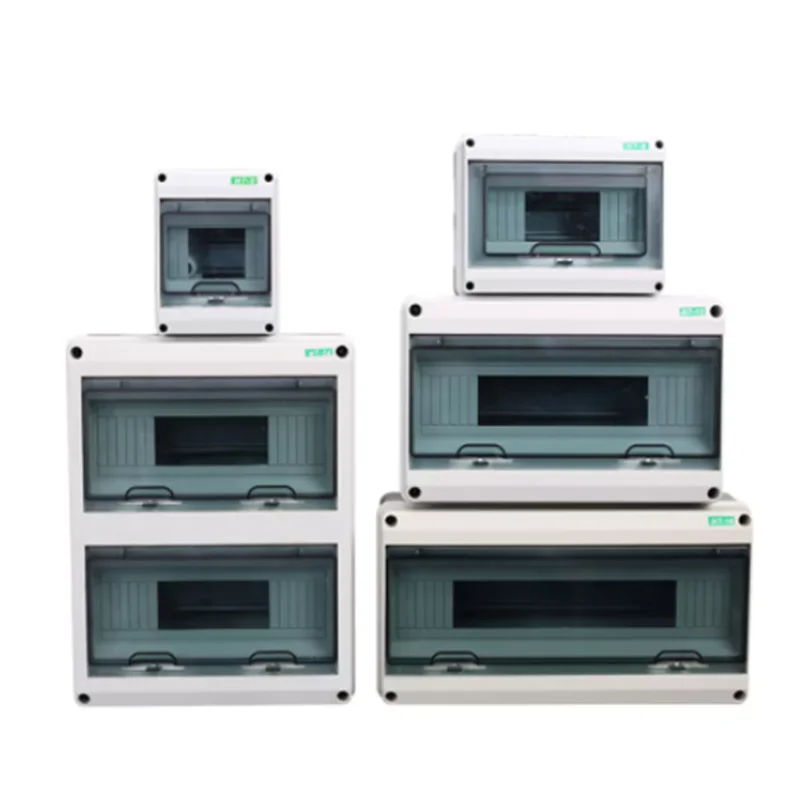 

HT-5/8/12/15/18/24 kunststoff verteilung box wasserdichte MCB box panel installation verteilung box wasserdicht junction box