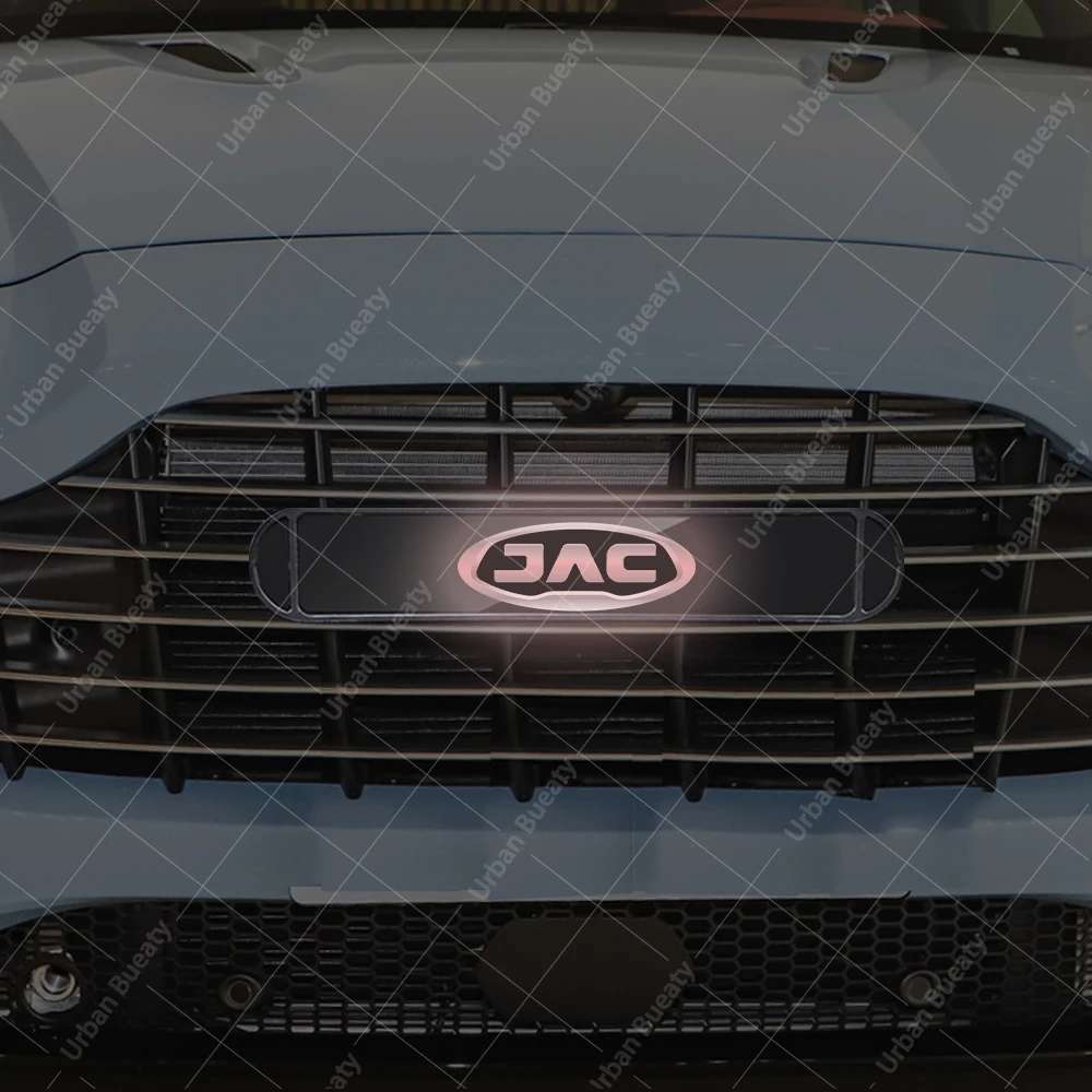 12V Car External Front Grille Trim Emblem Luminous LED Lights Badge For JAC S1 S2 S3 S4 S5 S7 T6 T8 Refine M6 Jiayue A5 X4 JS4