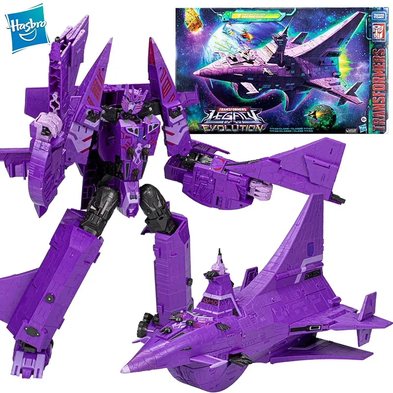 Hasbro Transformers Legacy Evolution Decepticon Nemesis 45Cm Titan Class Original Action Figure Model Toy Gift Collection