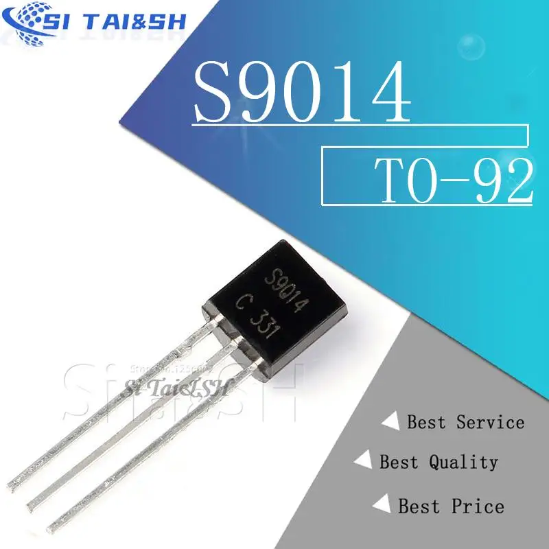 100PCS S9014   9014         Waterproof shell