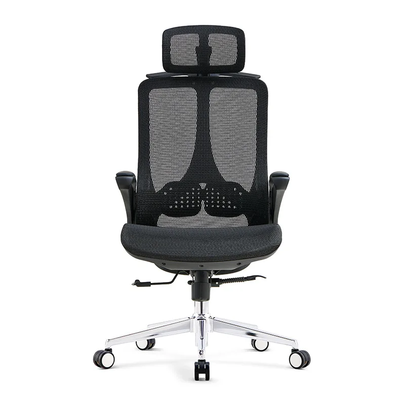 

ZC02 Factory Direct Swivel Executive Office Chair Mesh Ergonomic Reclining Chair with Headrest