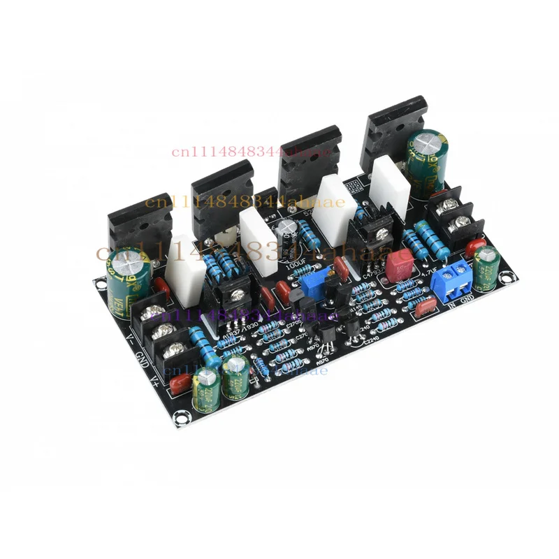 ± 20V-90V Audio Amplifier 200W Mono Audio Amplifier Module A1943/C5200 Tube Rear Amplifier High Fidelity Pure Sound Quality