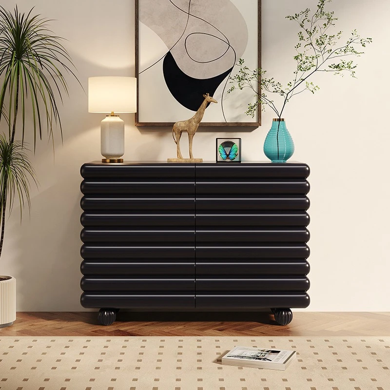 Light luxury door cabinet, home door against the wall to enter the shoe cabinet