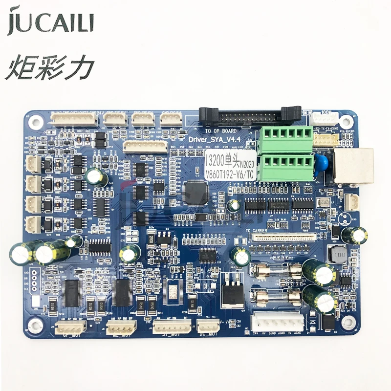 Jucaili Senyang printer I3200 board kit for XP600/TX800/DX5 to Epson I3200 single head carriage board main board for Eco solvent