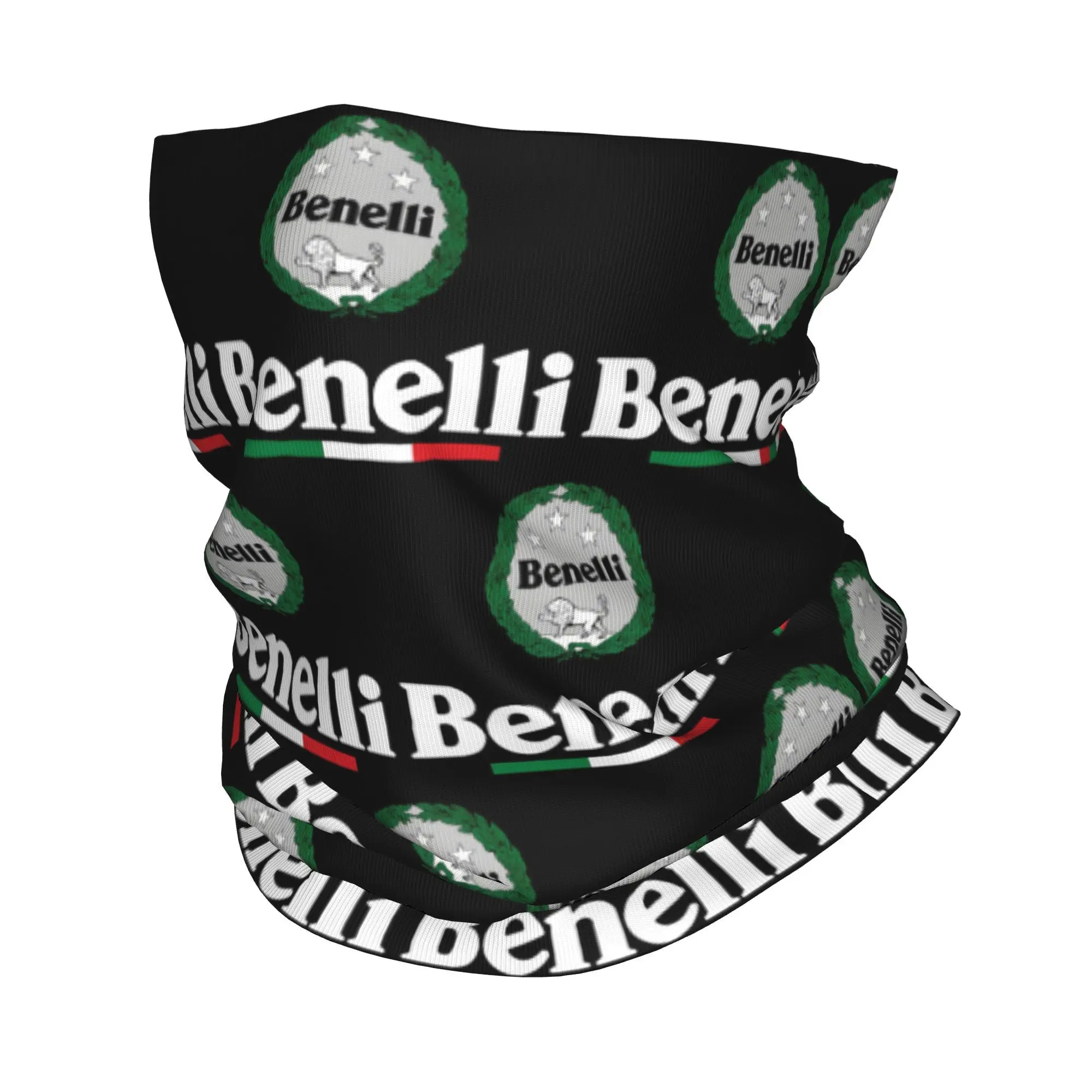 

Custom B-Benellis Motorcycle Bandana Neck Warmer Women Men Winter Ski Hiking Scarf Gaiter Italy Face Cover