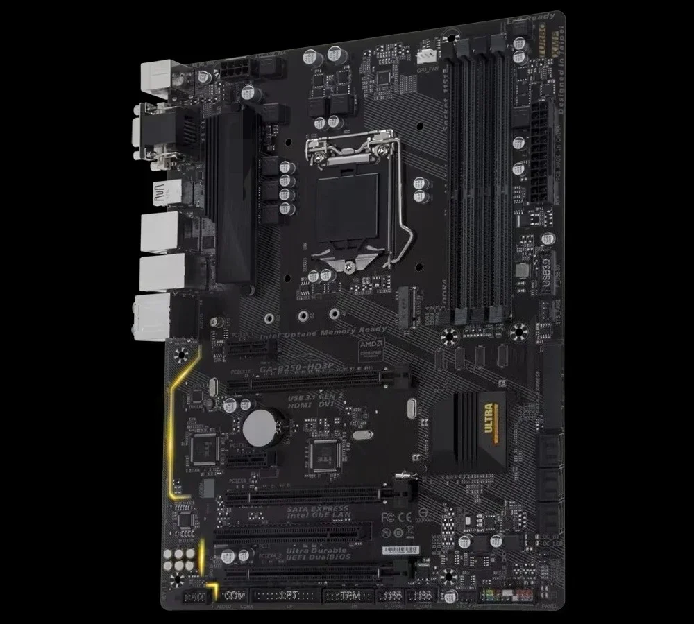 

Новая большая плата для Gigabyte B250-HD3P 1151, DDR4, поддержка процессора 6-го 7-го поколения