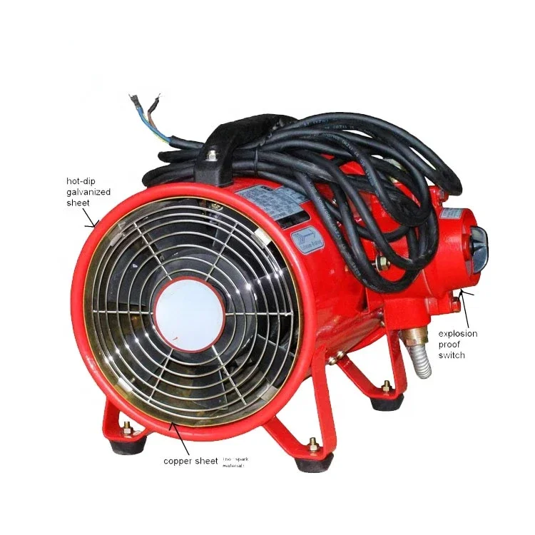 BLOWER 110V 60Hz 12 inch Explosive proof portable ventilation fan