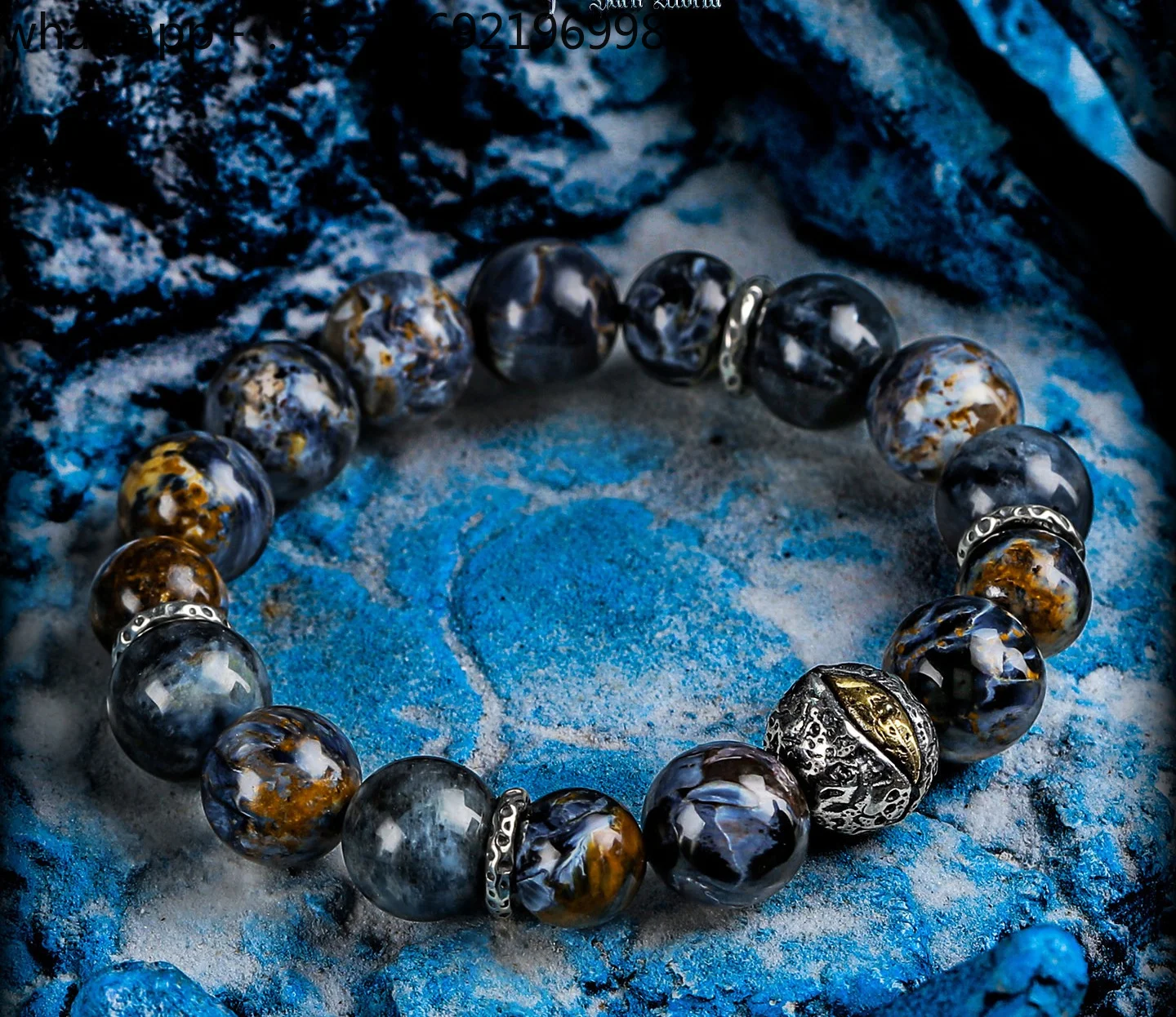 [Soul Contract] Natural Namibian Old Mine Peter Stone Bracelet Men's Bracelet