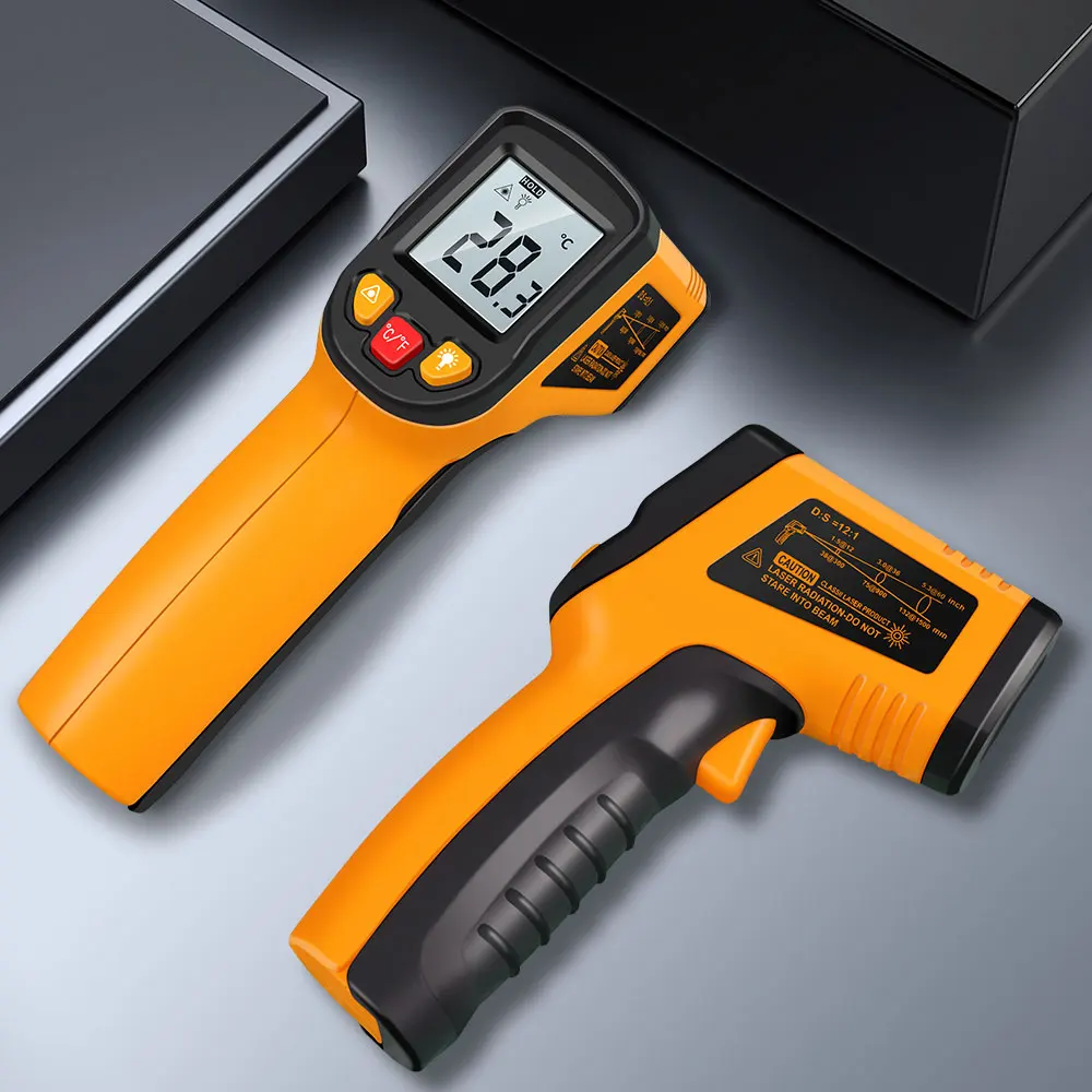 NJTY T380 T580A High Precision Infrared Thermometer, Water Thermometer, Baking and Kitchen Industrial Thermometer