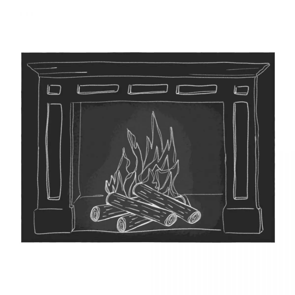 

Fireplace Throw Blanket Softest Multi-Purpose Stuffeds Sofa Blankets