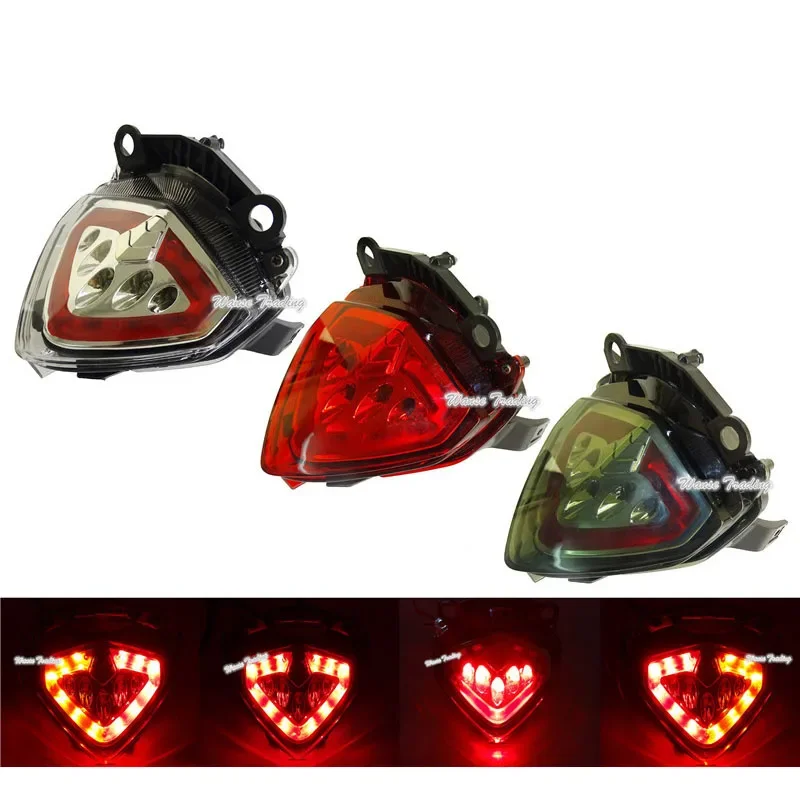 

waase For Honda CB500F CB500X CBR500R 2013 2014 2015 Rear Tail Light Brake Turn Signals Integrated LED Stop Light