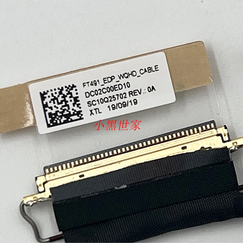 Nieuw voor Thinkpad T490S T495S T14S 2K led lcd lvds-kabel 01YN283 DC02C00ED10 SC10Q25702