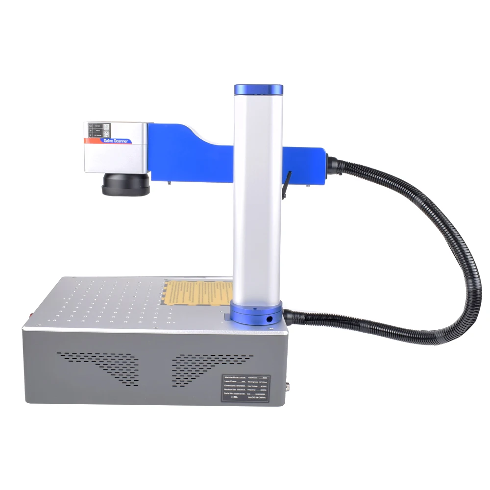 30W Fiber Laser Marking Machine Raycus QB 30W MAX 30W Desktop 1064 nm Galvo for Metal Gold Silver Copper Plastic EU Ship