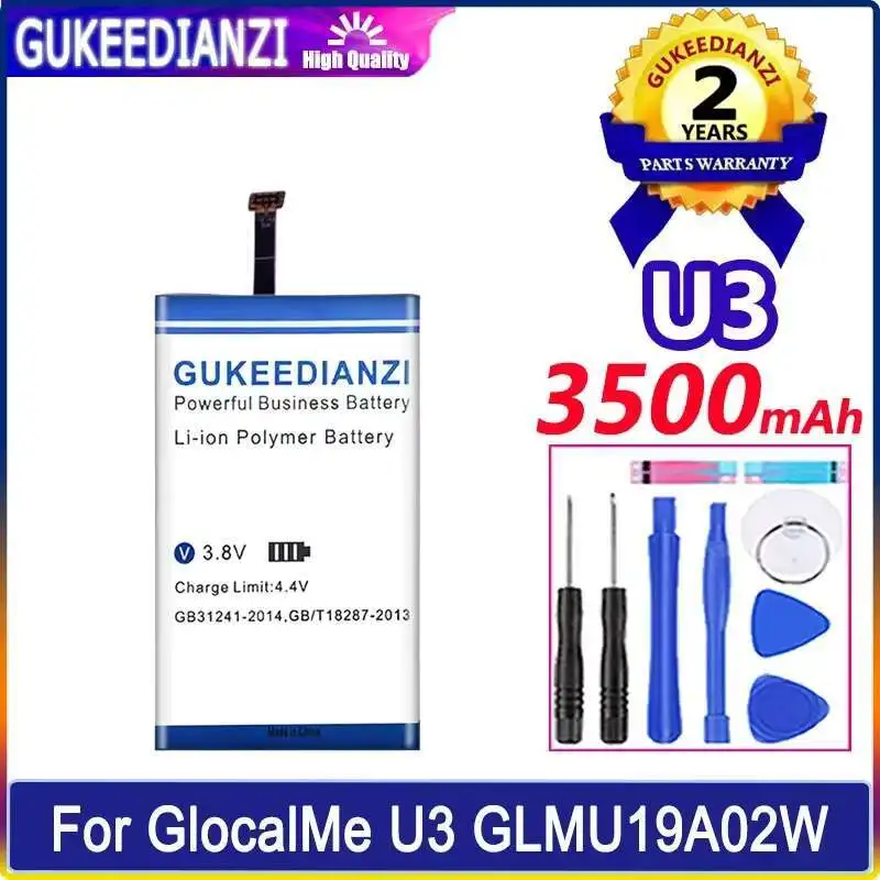 

Стабильный портативный аккумулятор для устройства WI-FI высокой емкости 3500 мАч для Glocalme U3 GLMU19A02W