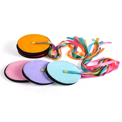 Children's Outdoor Sports Games Soft Ribbon  Toy Fabric Flying Floppy Kids Sensory Training Parent-child Interaction1