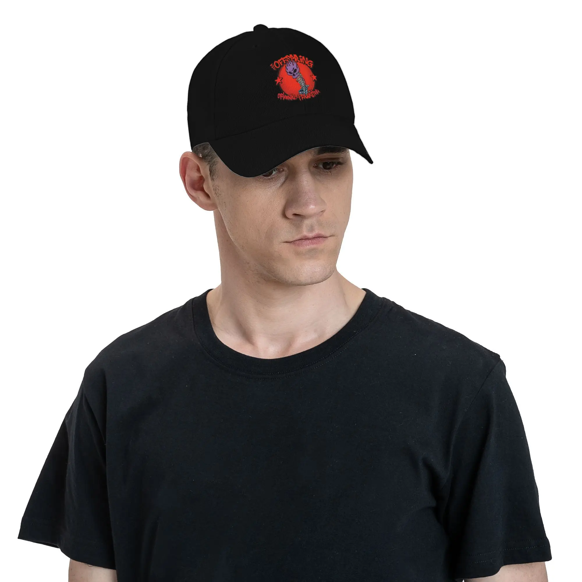 The Offspring Band Golf Cap Stylish  Sun Caps For Men Women Adjustable Casual Wear image 4