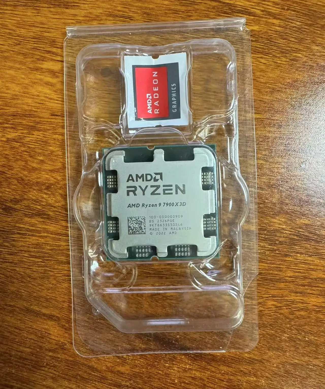 R9 7900X3D No box