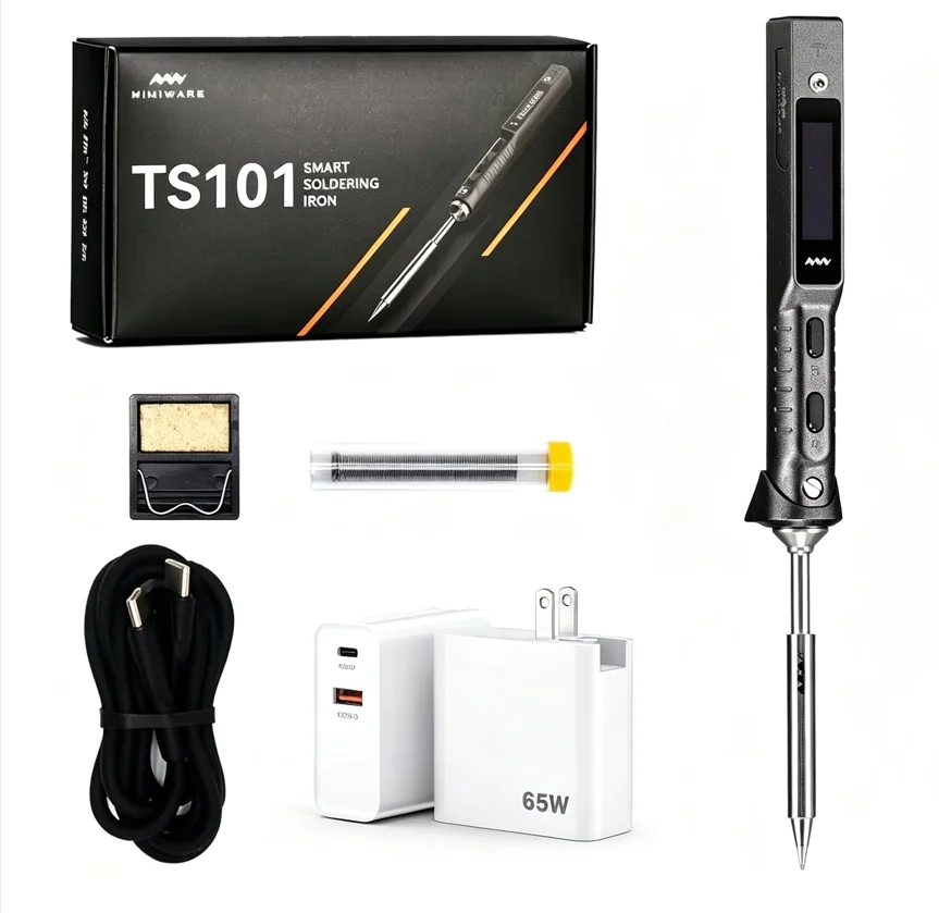 Electronics Repair Degree - Miniware TS101 65W Akıllı Dijital Lehimleme