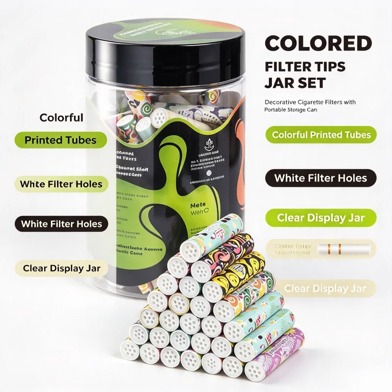 6mmCeramic Head Activated Carbon Filter Cartridge 69Pcs/Can Portable Pipe Mouthpiece Replaceable Filter Smoking Pipe Accessories